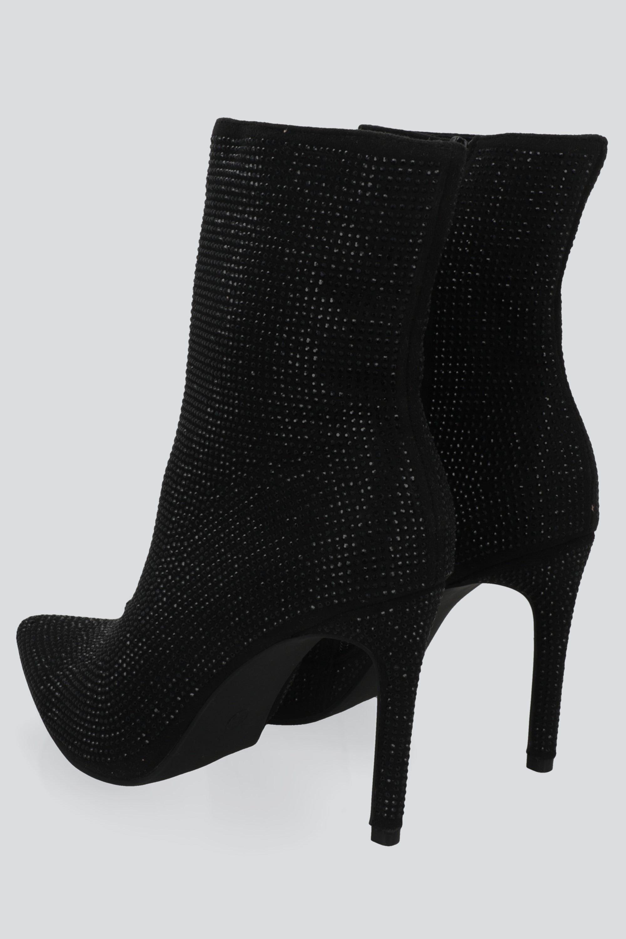 Botín Puntal Brillos NEGRO