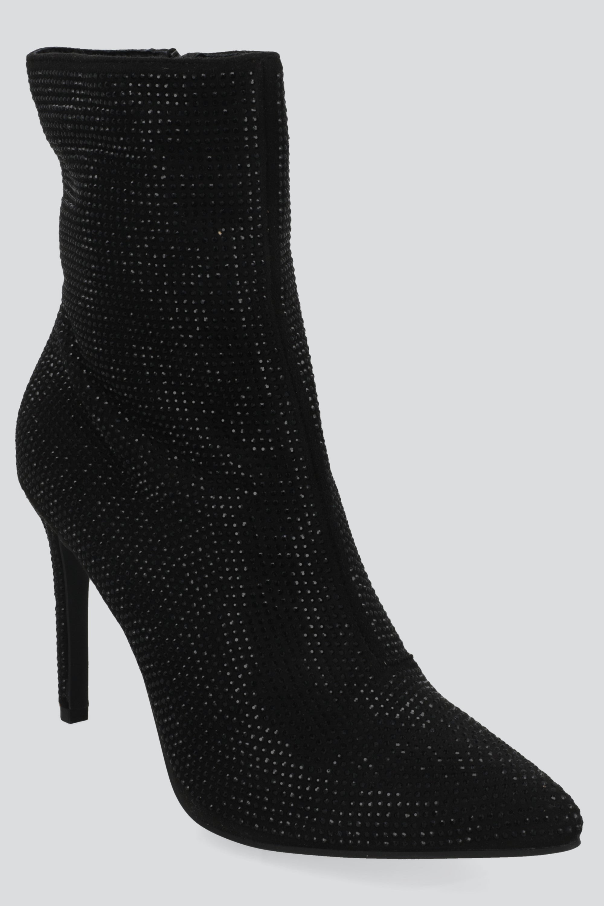 Botín Puntal Brillos NEGRO