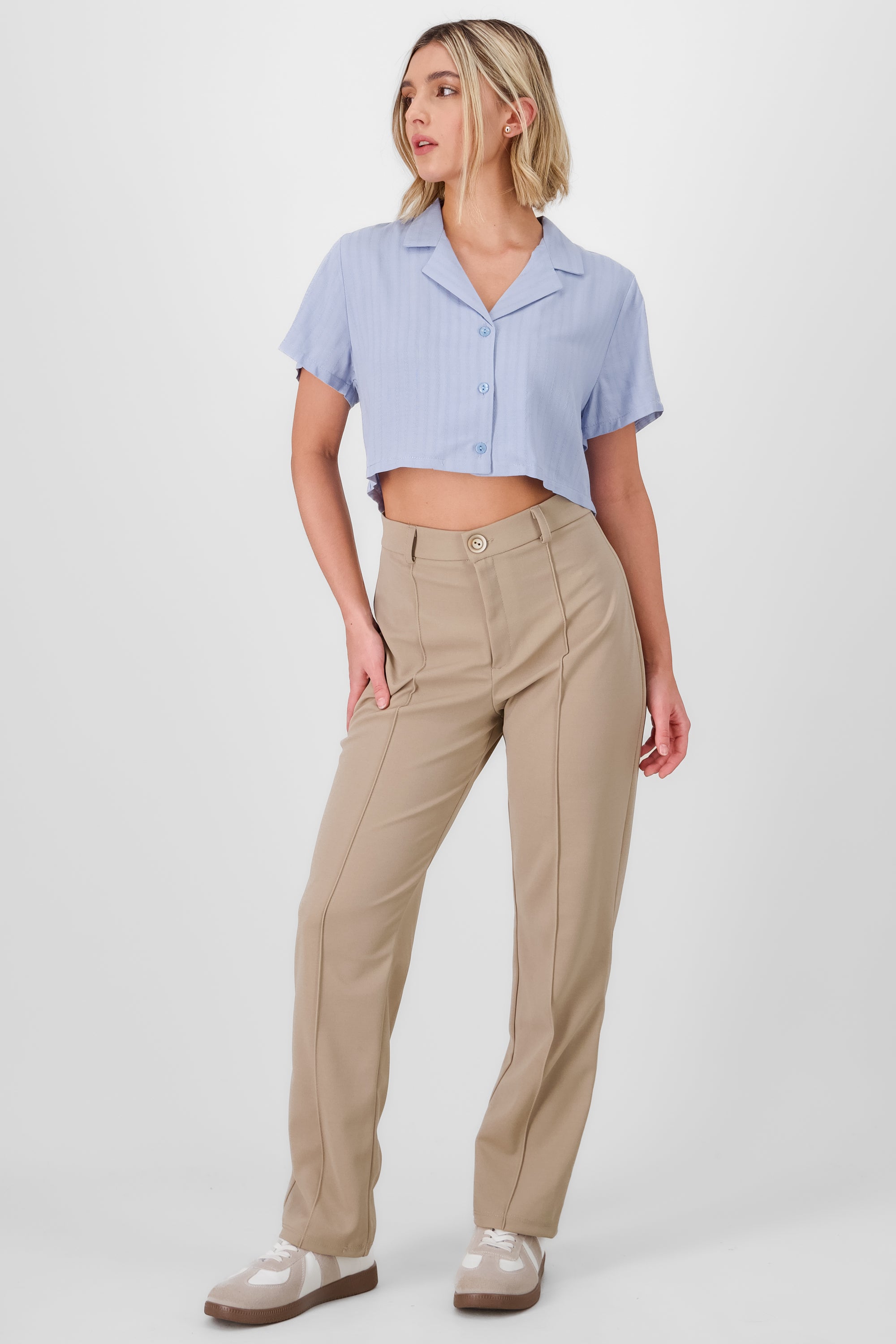 Pantalón Corto Capri BEIGE