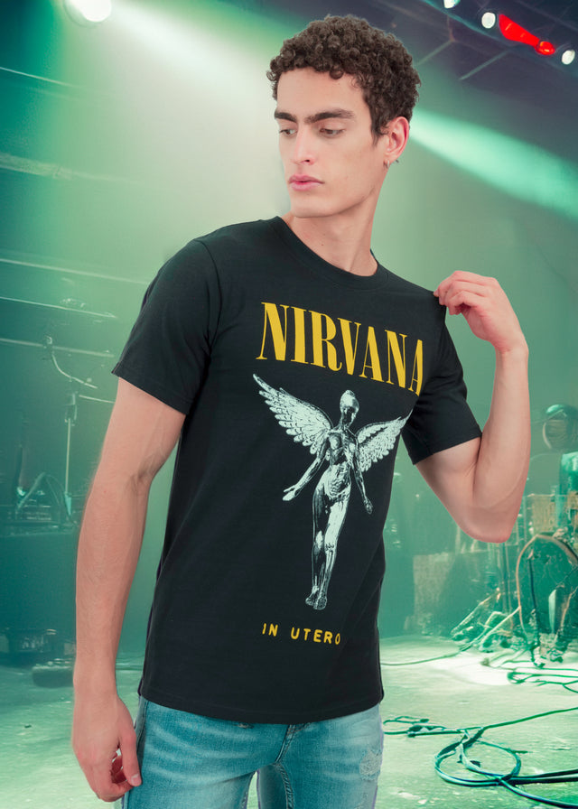 Playera Nirvana in utero