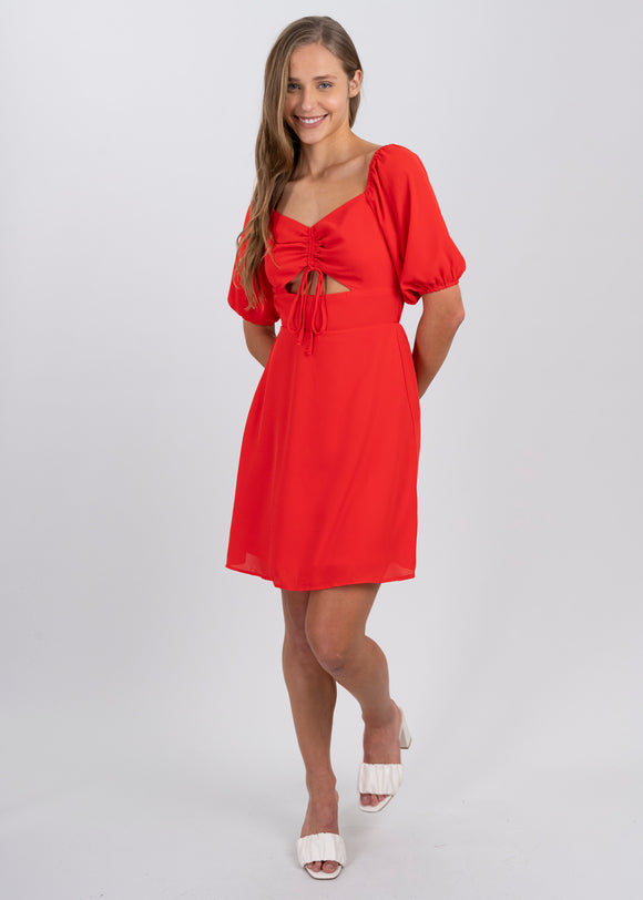 Vestido Tiras Abertura