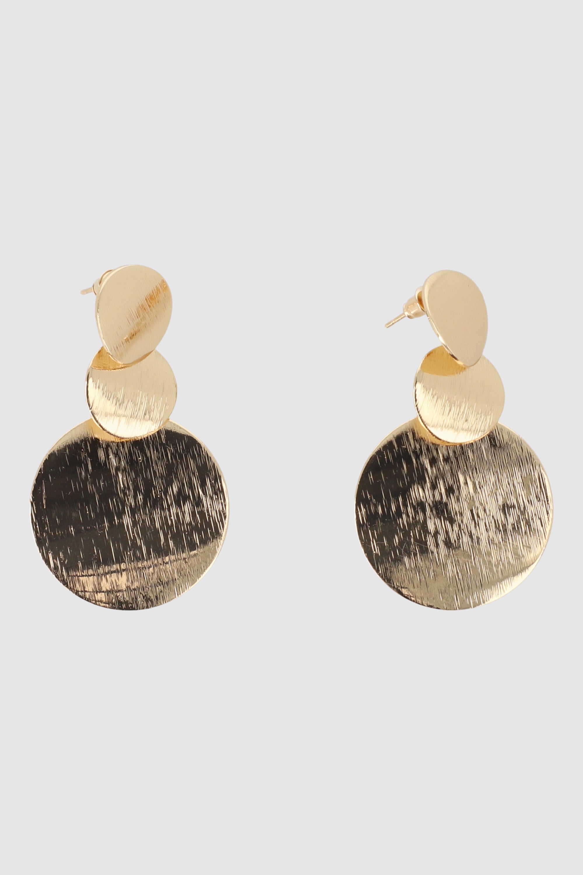 Aretes Triple Círculo ORO