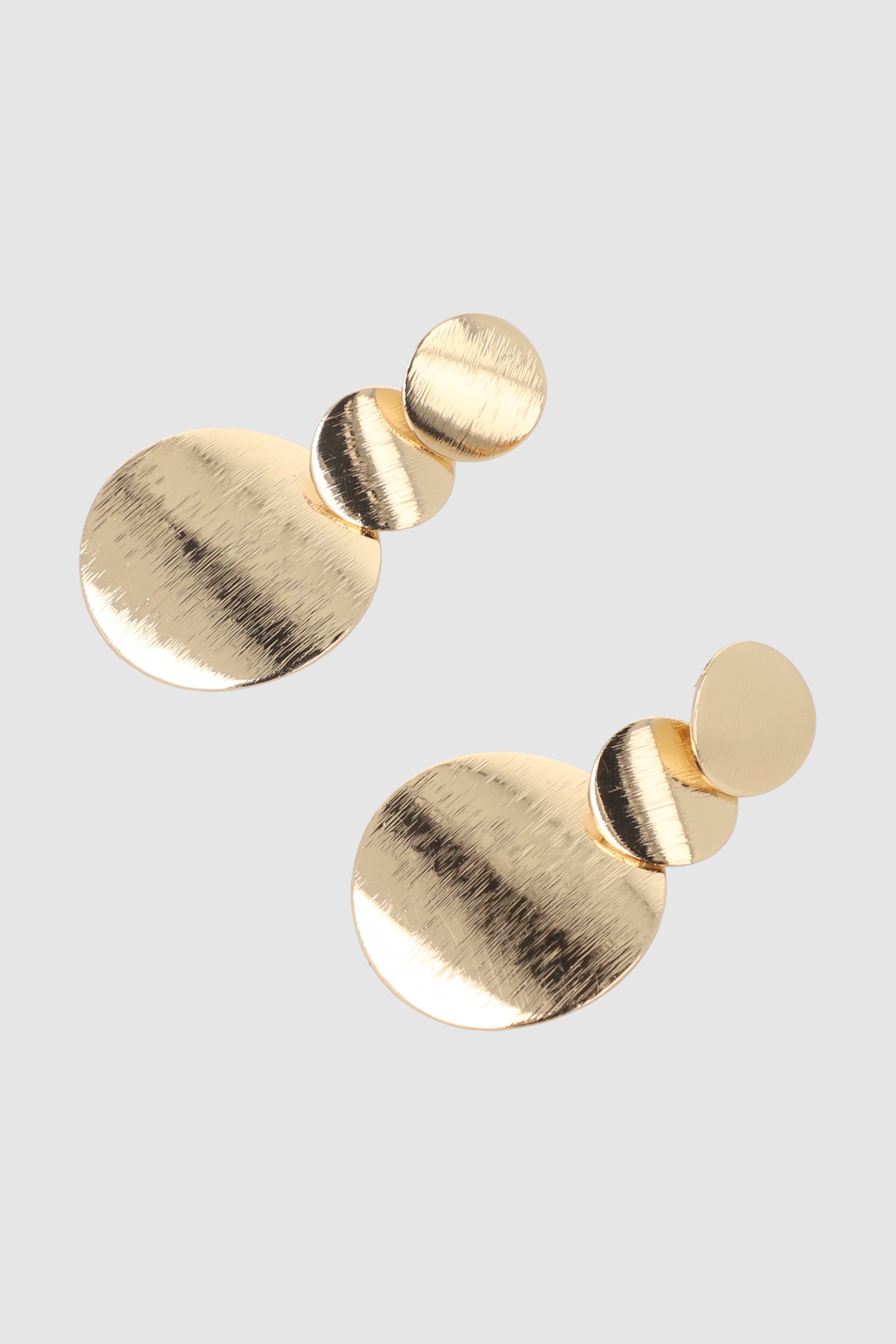 Aretes Triple Círculo ORO