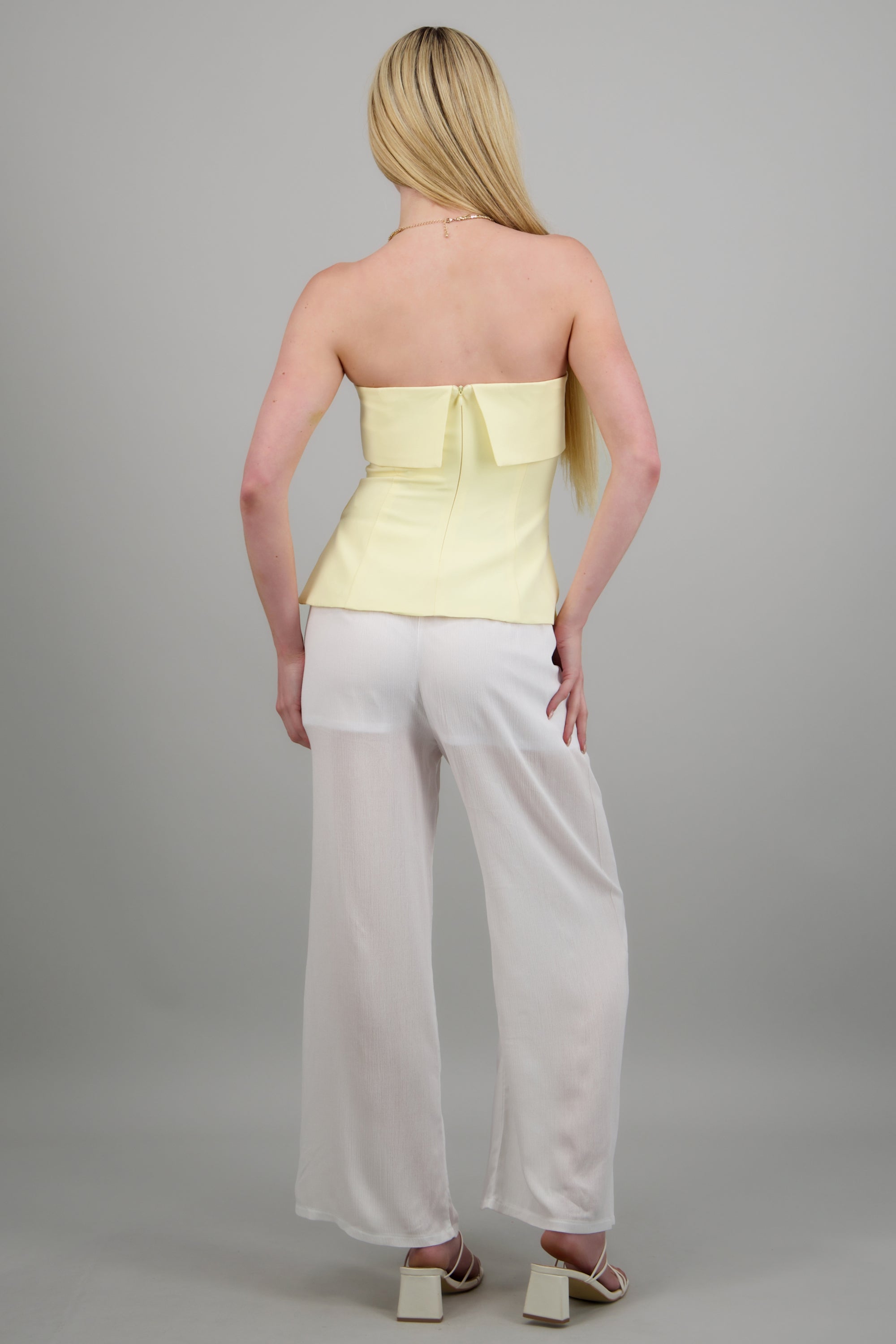 Pantalón  Amplio BLANCO
