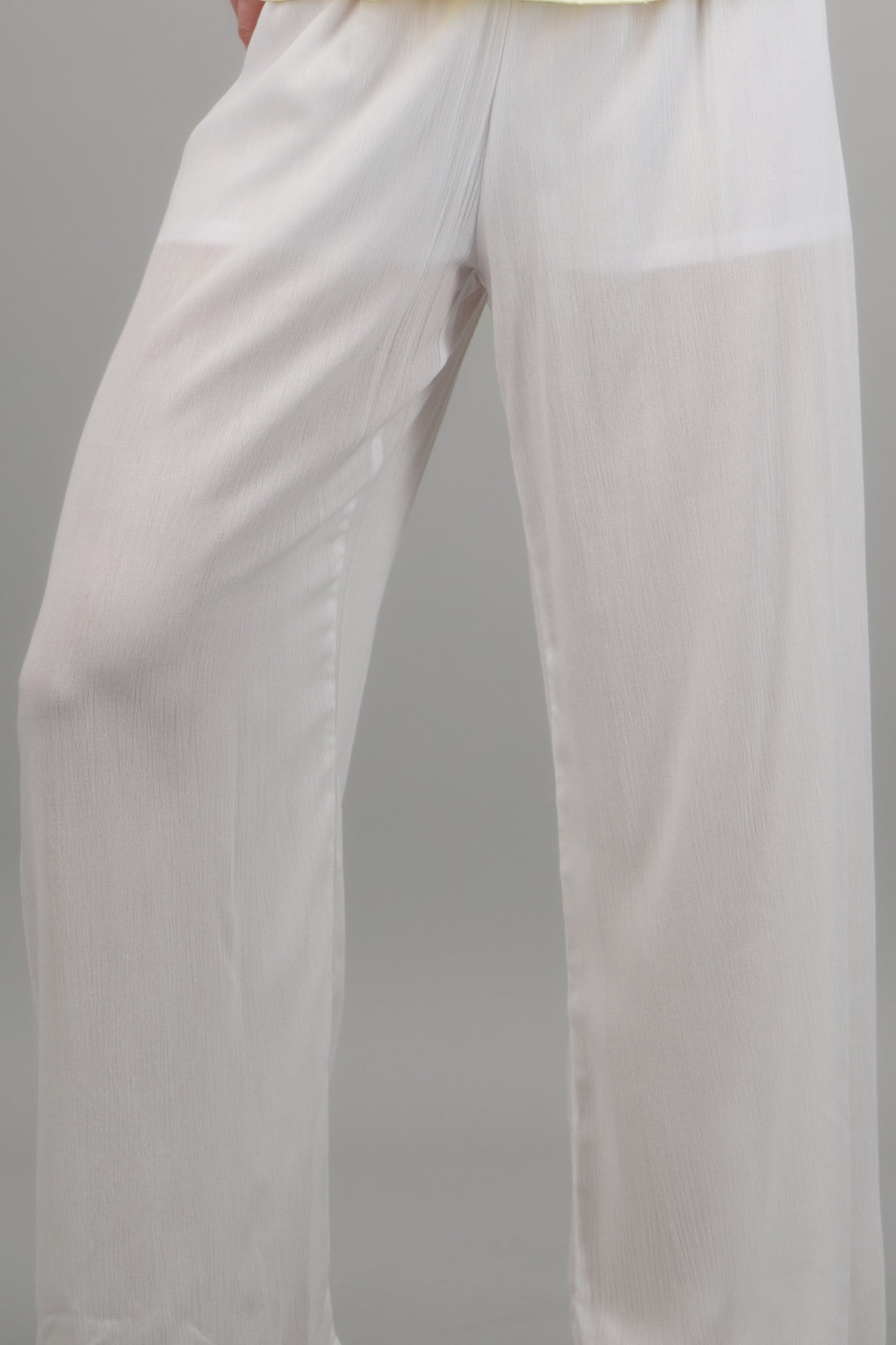 Pantalón  Amplio BLANCO