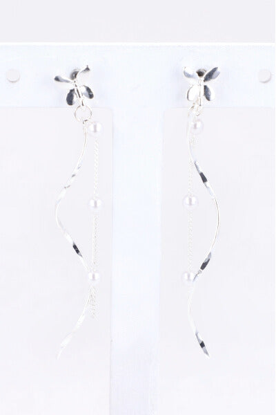 Set 2 Aretes Largos Mariposa