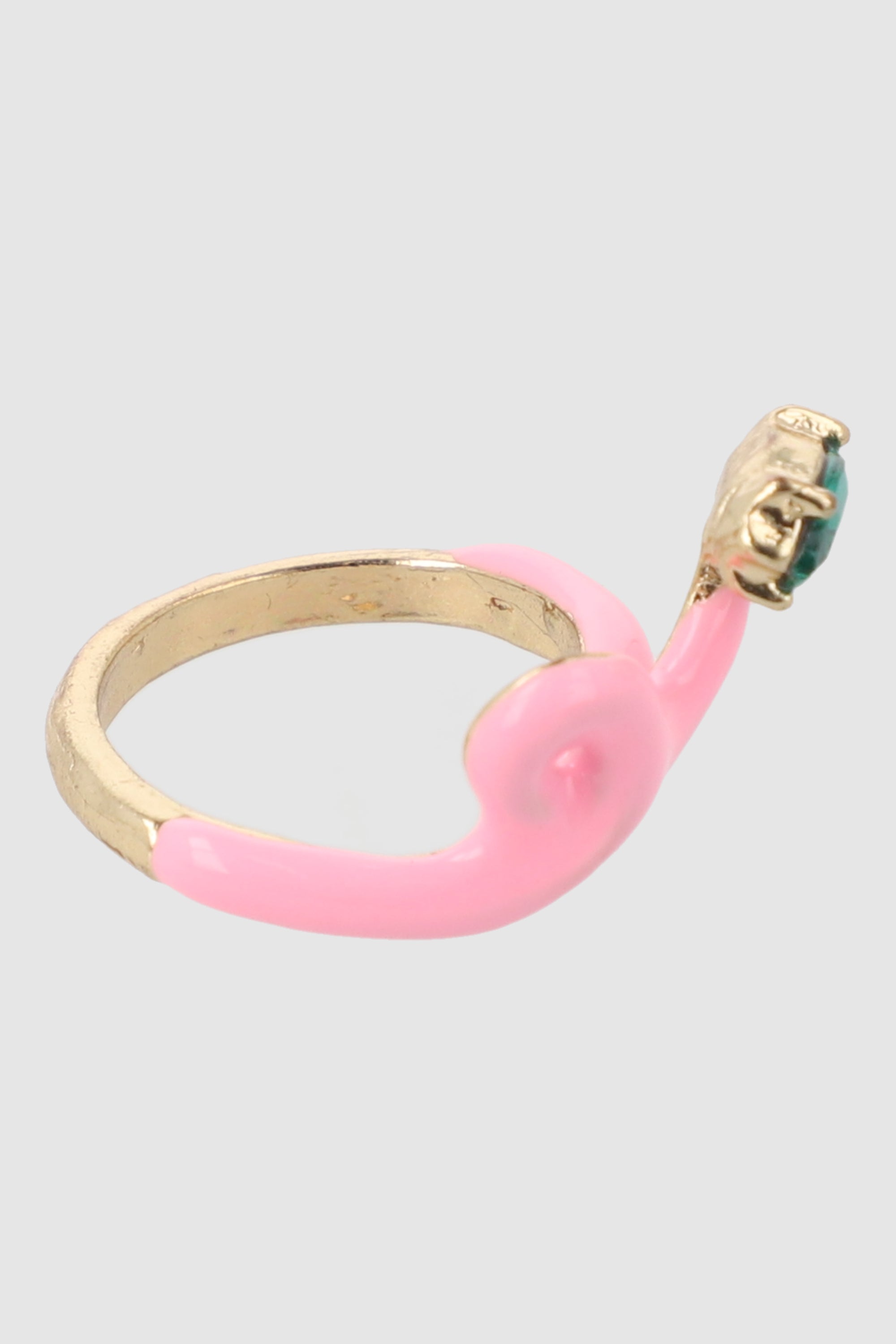 Anillo Amarre Brillo ROSA