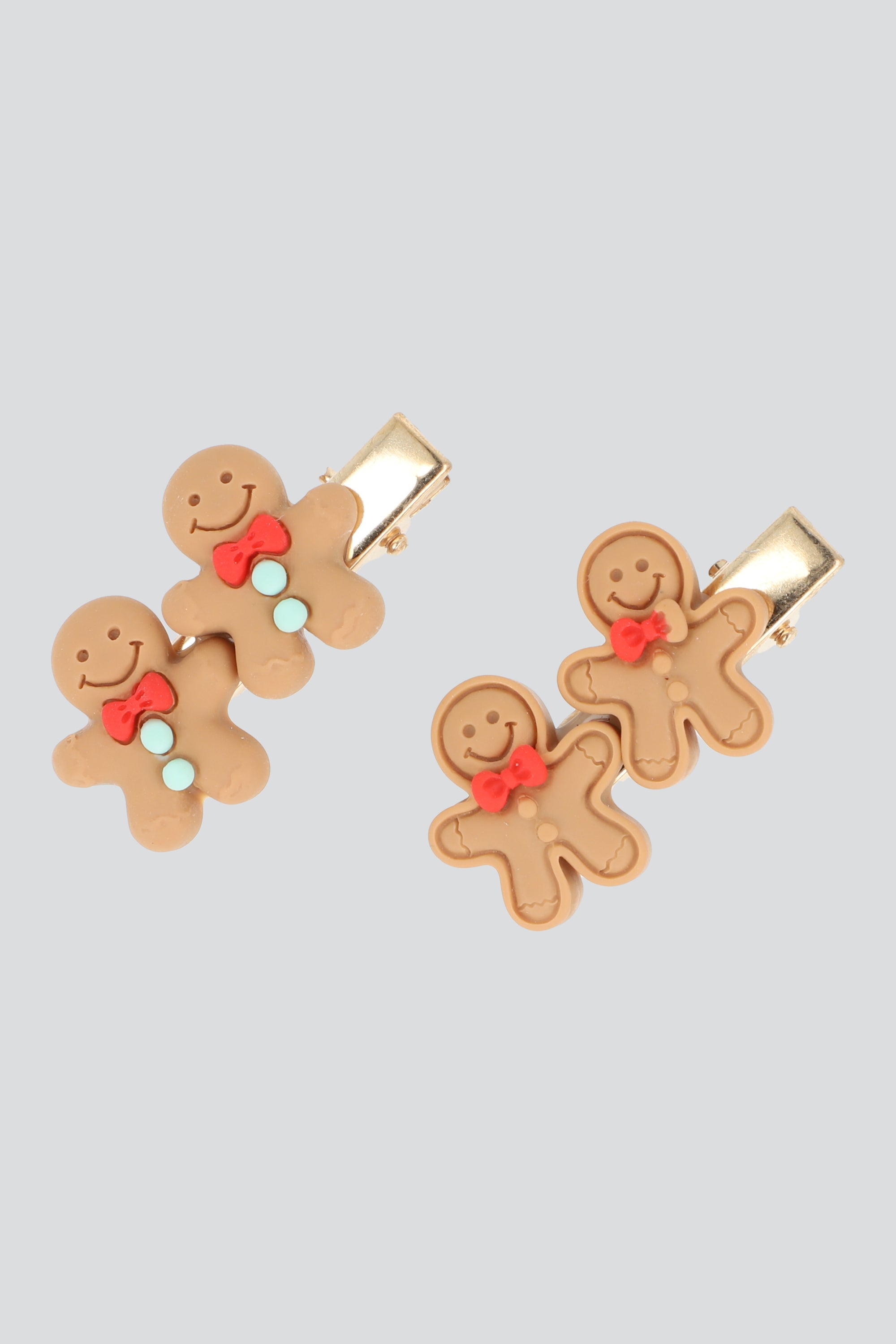 Set 2 broches navideños galleta CAFE