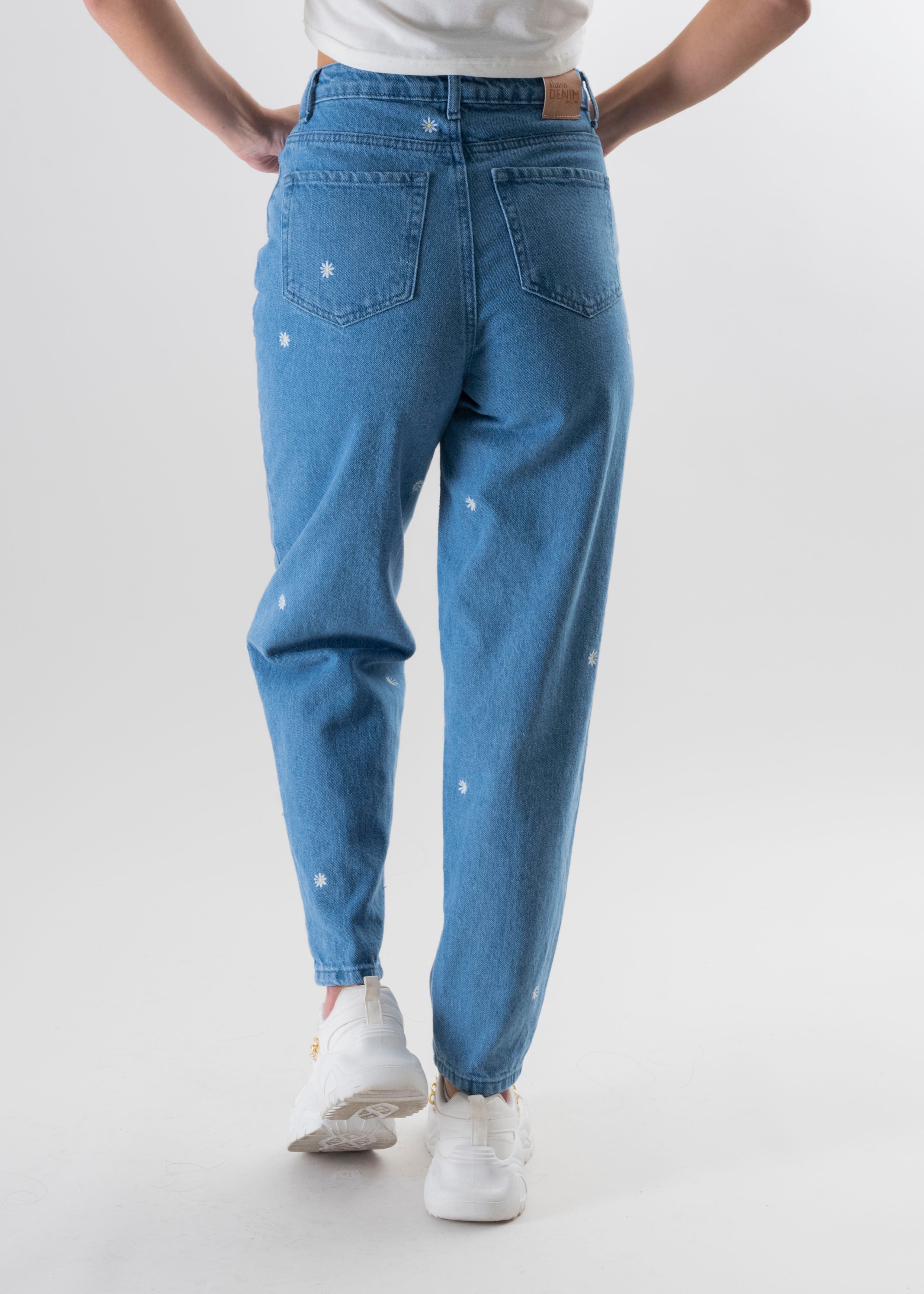 Jeans mom margaritas MEDIUM WASH