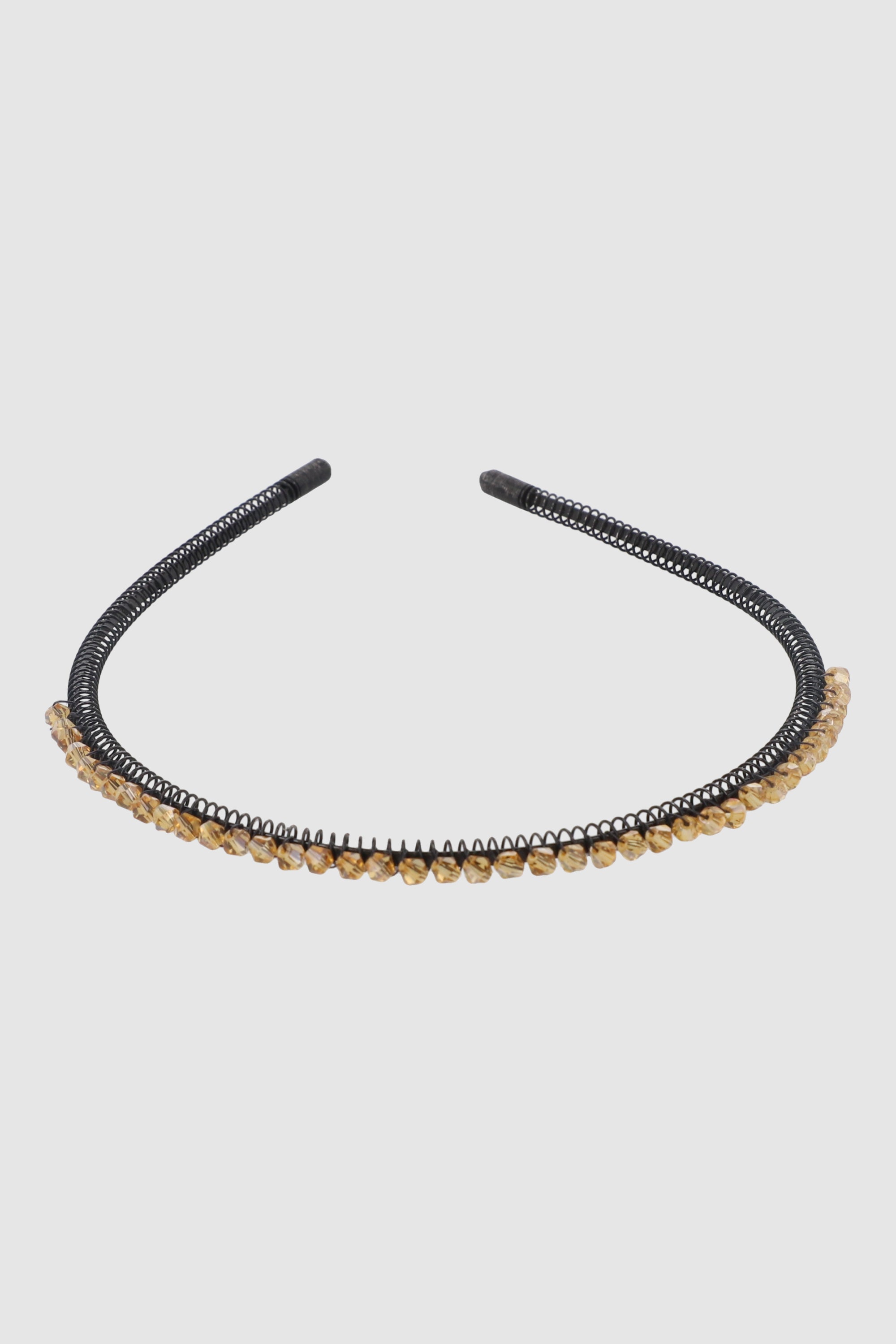 Diadema Plástico Brillos AMBAR