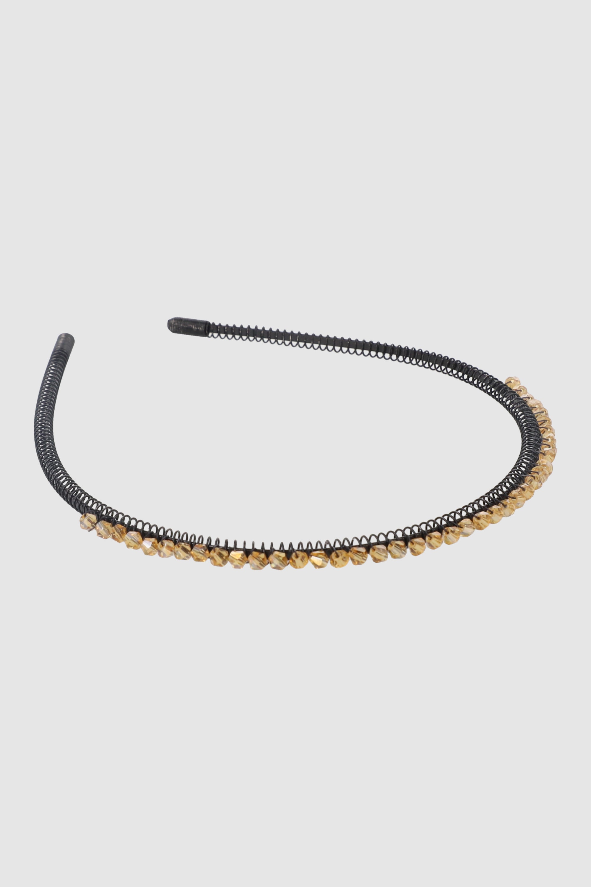 Diadema Plástico Brillos AMBAR