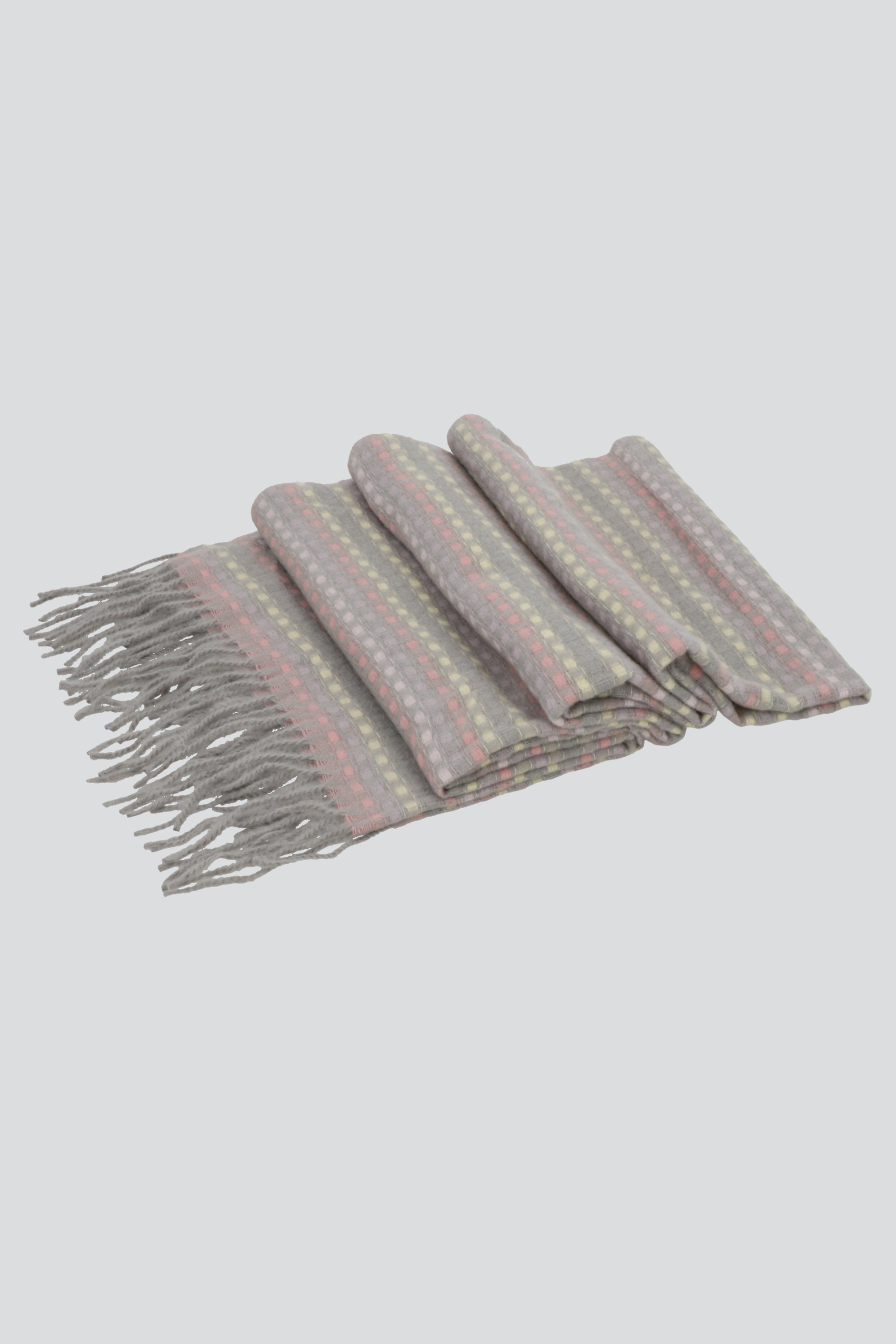 Bufanda rayas color GRIS