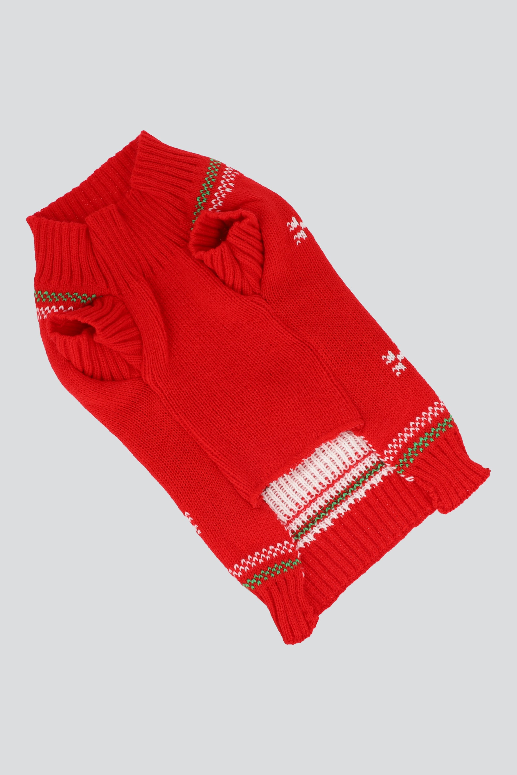 Suéter Navideño Reno Mascota Chico ROJO