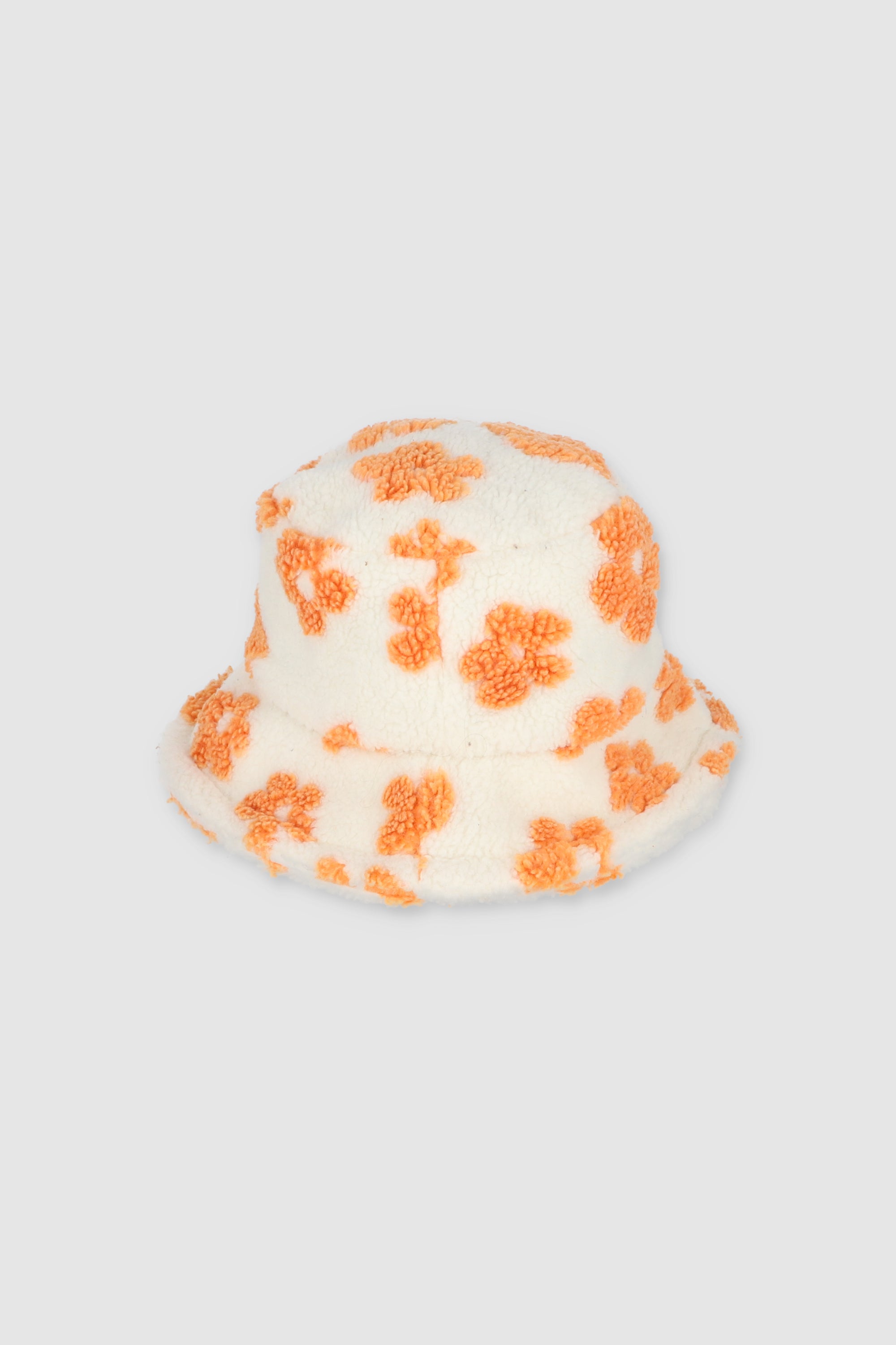 Gorro Pescador Flores NARANJA