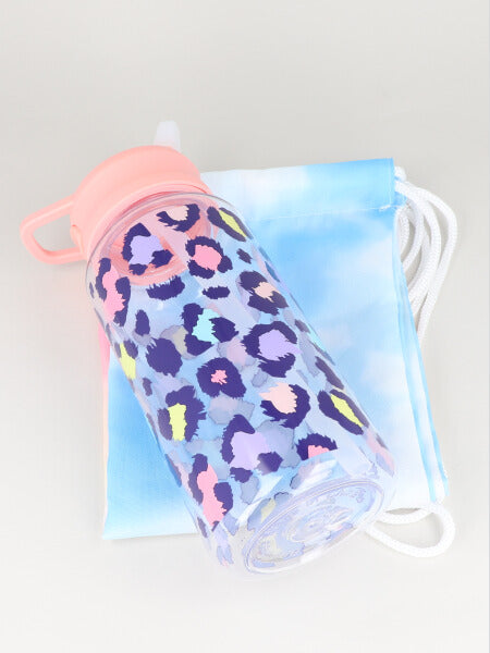 Botella Popote Bolsa CORAL
