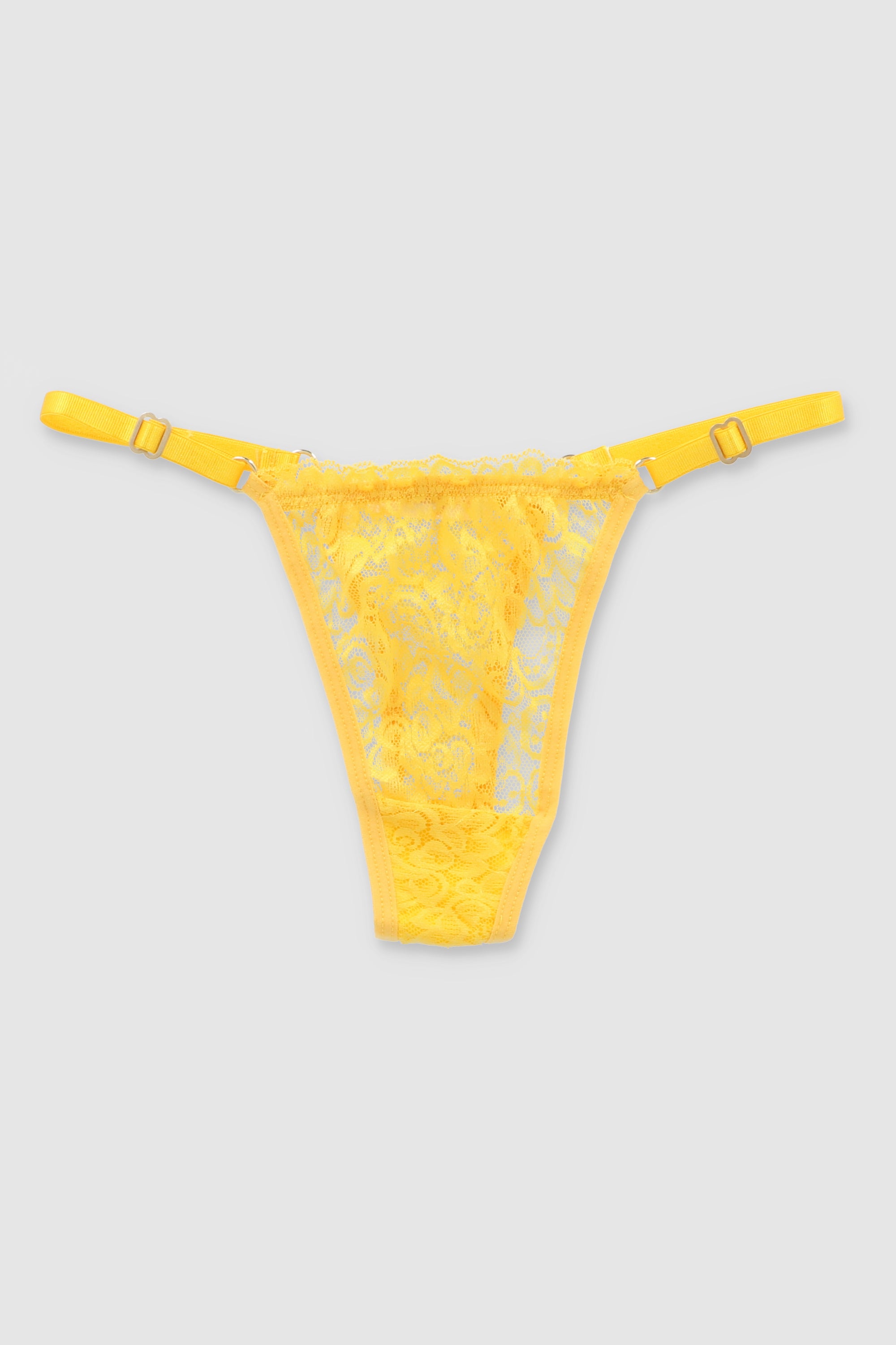Tanga encaje cintura ajuste