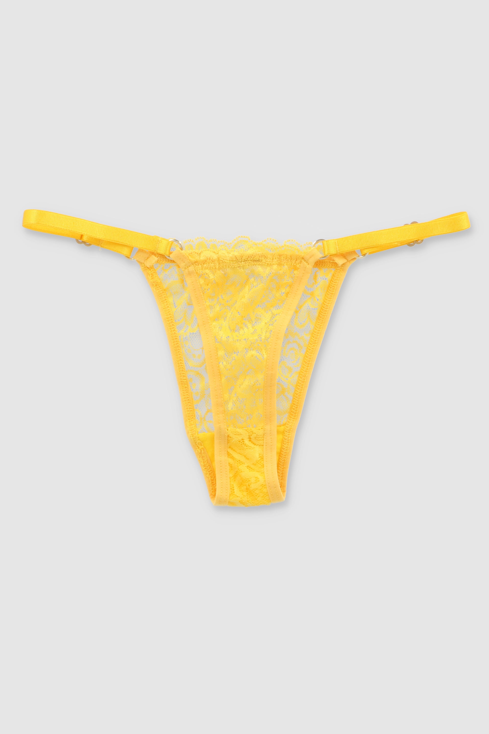 Tanga encaje cintura ajuste