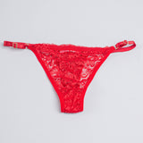Tanga encaje cintura ajuste