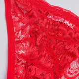 Tanga encaje cintura ajuste