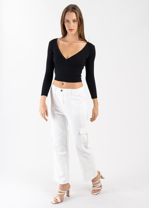 Jeans Cargo Costuras