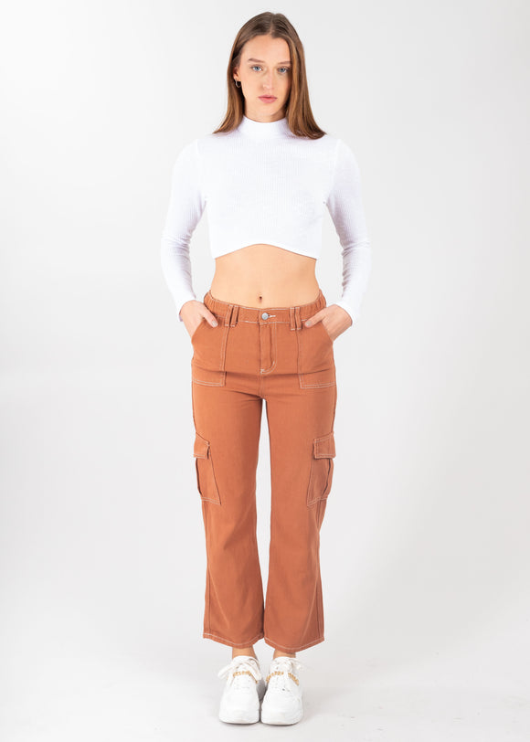 Jeans Cargo Costuras