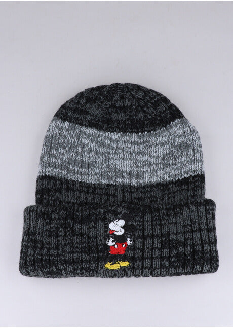 Gorro Beanie Punto Mickey Mouse NEGRO COMBO