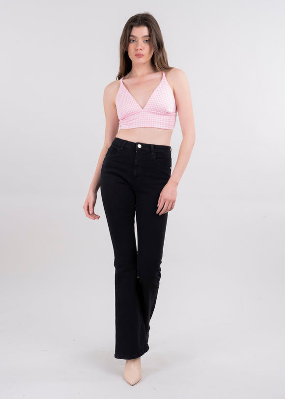 Jeans Flared lisos