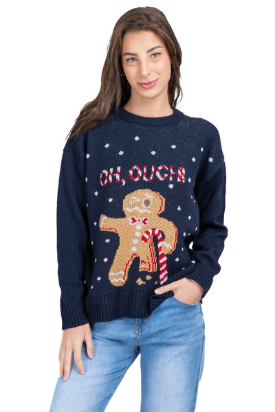Suéter navideño jengibre