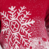 Suéter navideño copo nieve