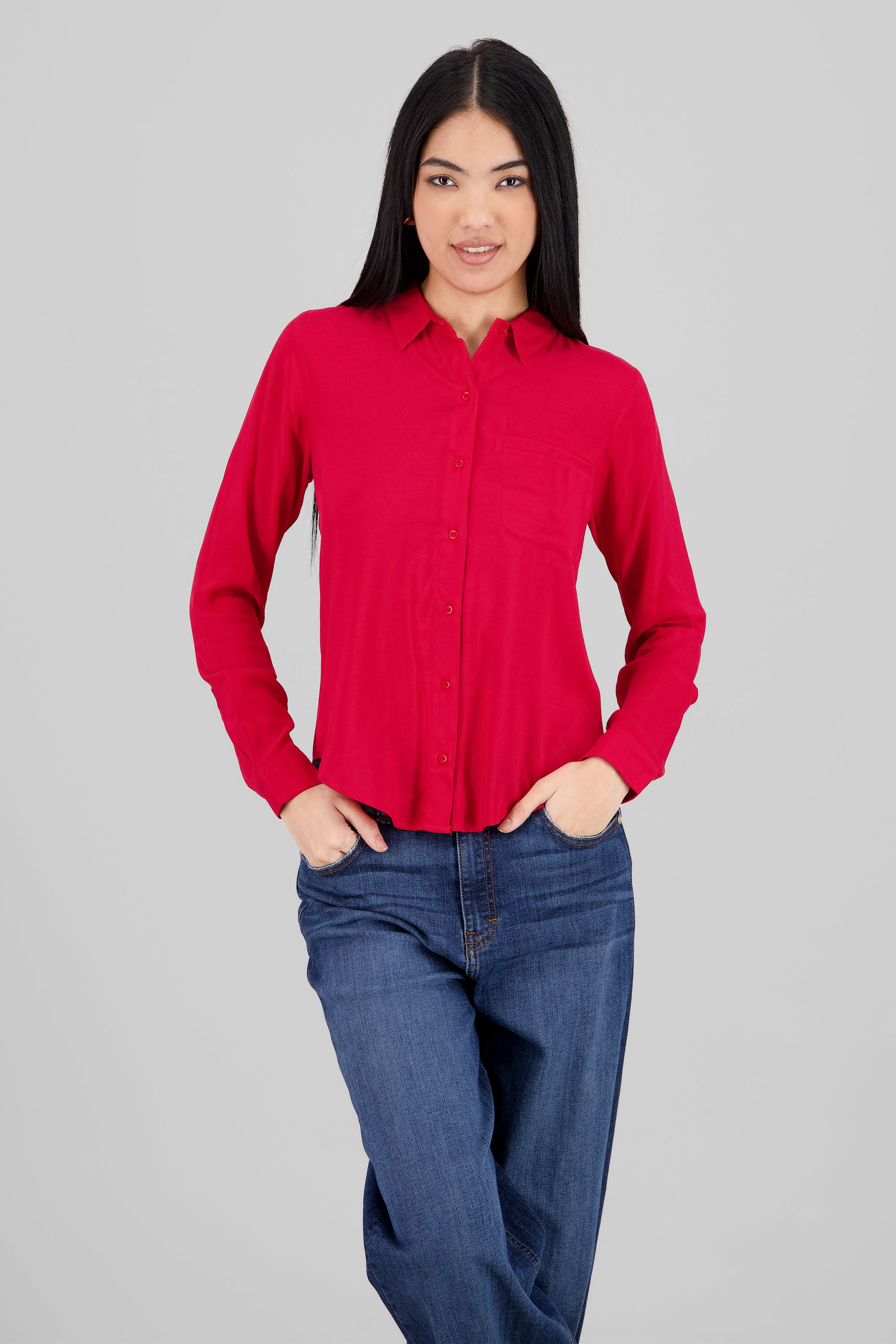 Camisa Bolsa ROJO CEREZA