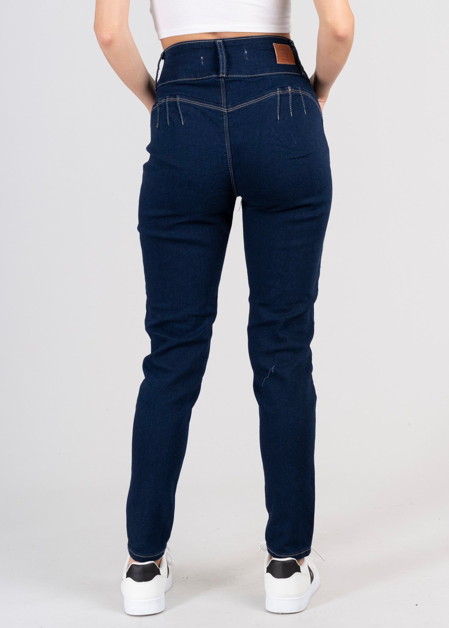 Jeans pump up DARK WASH
