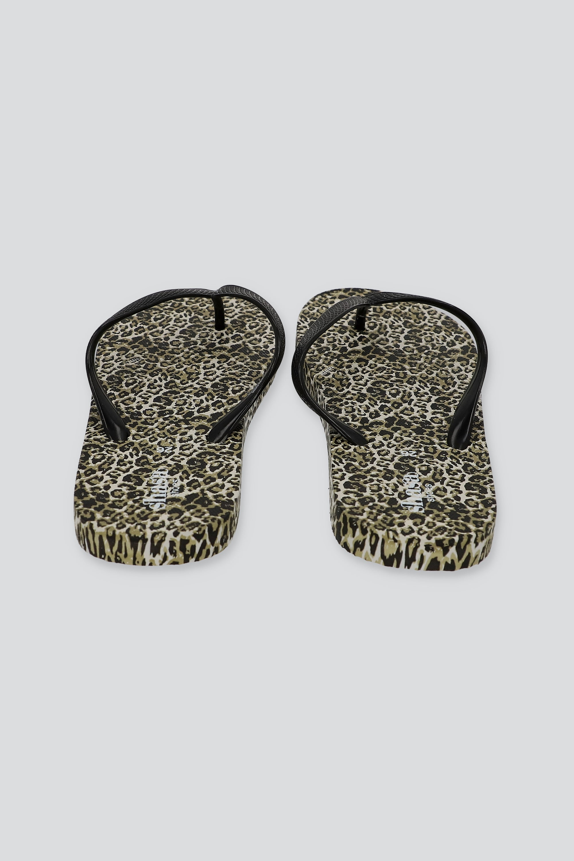 Flip flop animal print CAFE