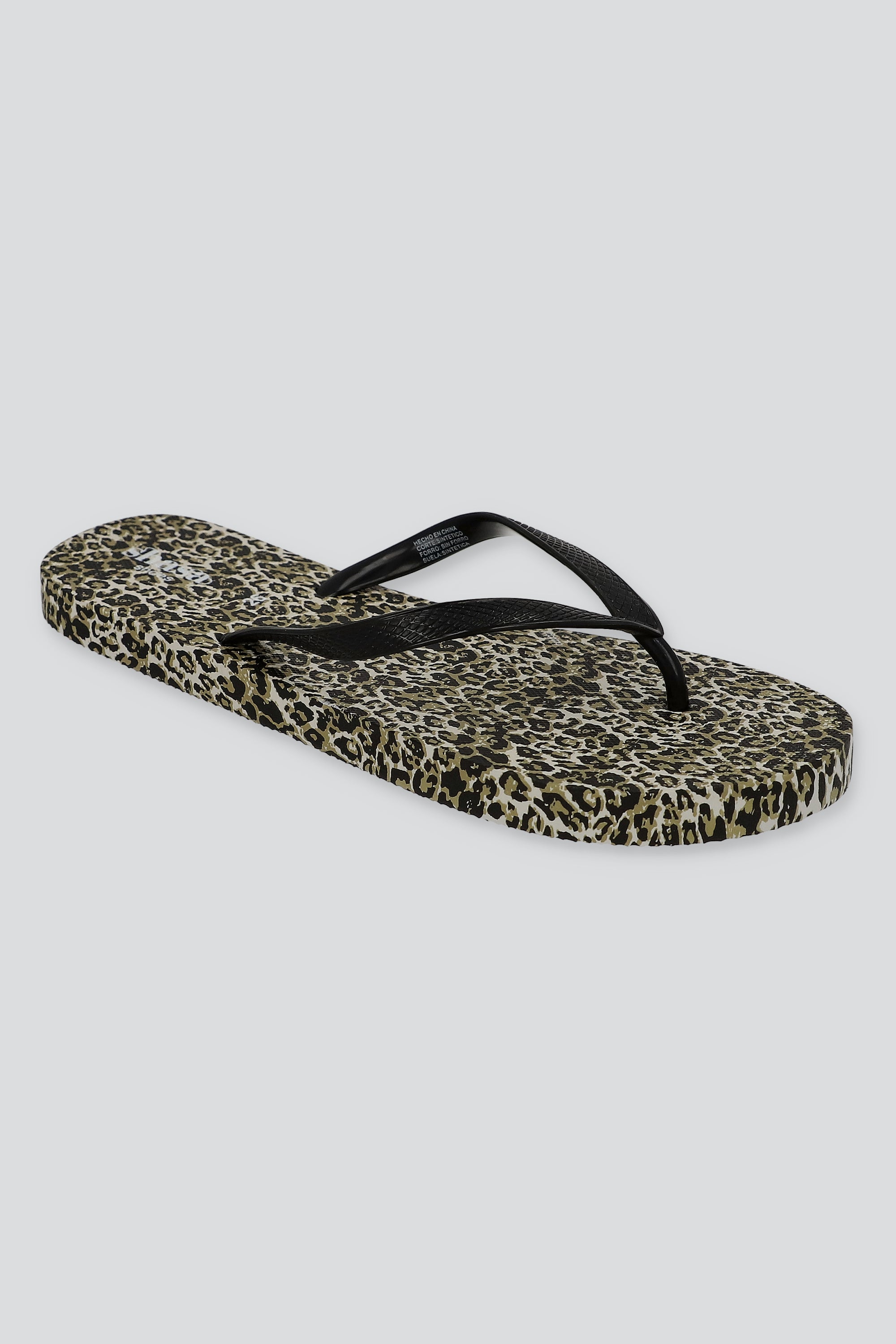 Flip flop animal print CAFE
