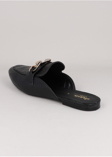 Loafer Mula Cadena NEGRO