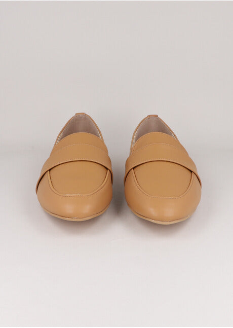 Loafer Efecto Piel TAN