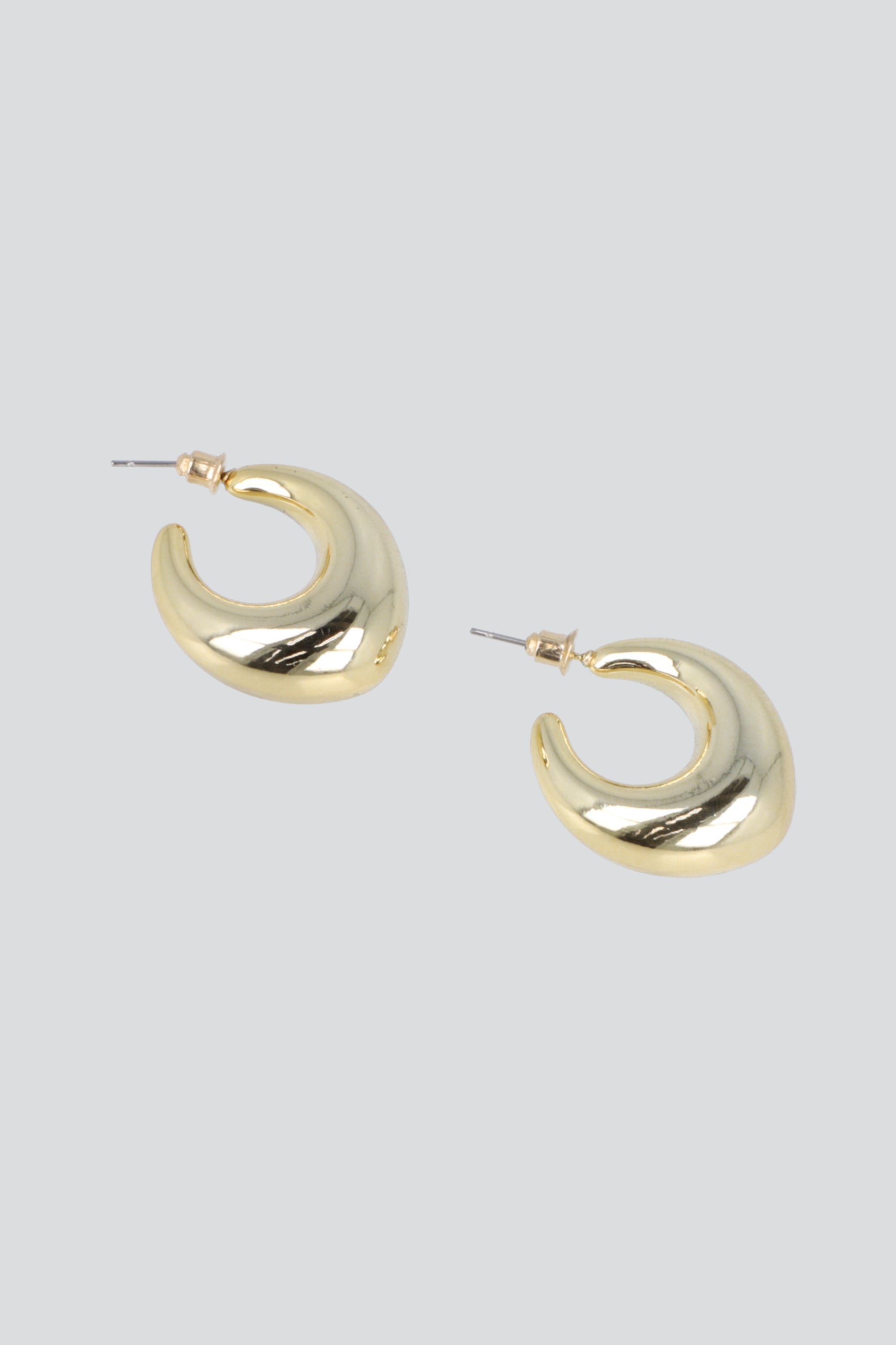 Arete Arracada Óvalo Ancho ORO