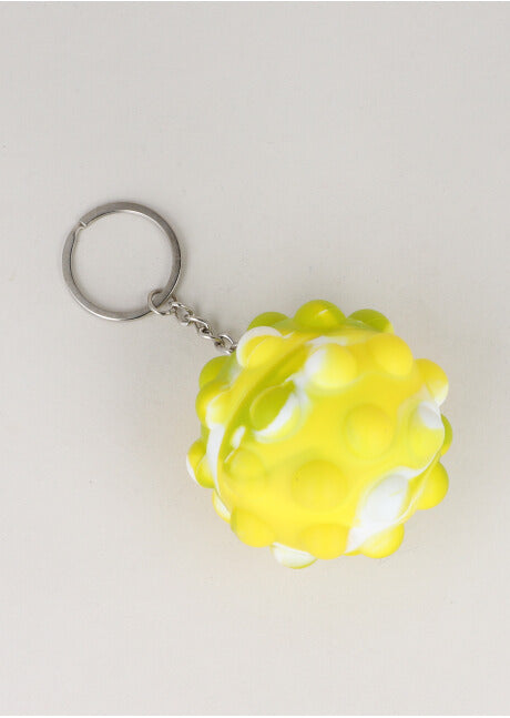 Llavero pelota burbujas MULTICOLOR