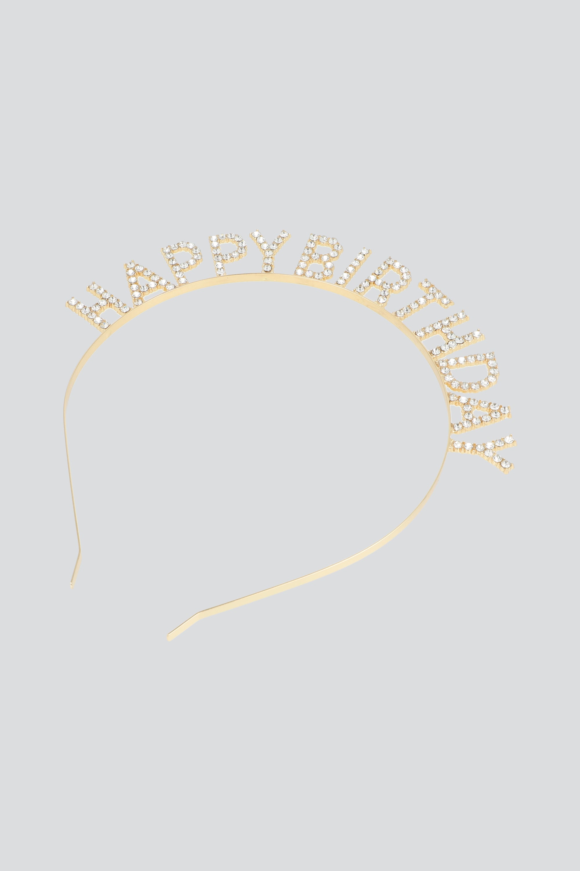 Diadema Happy Birthday ORO