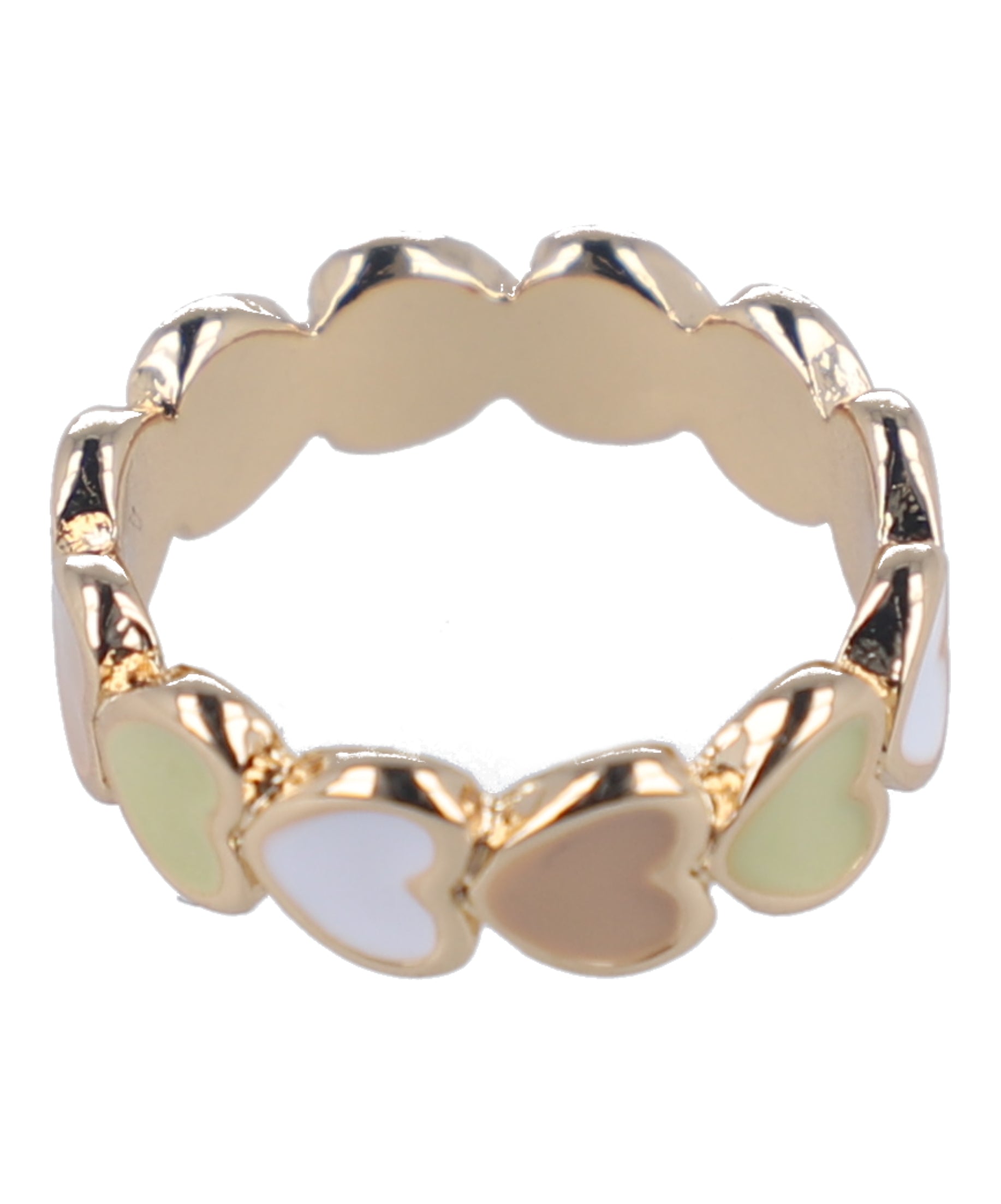 Anillo Corazones Multicolor
