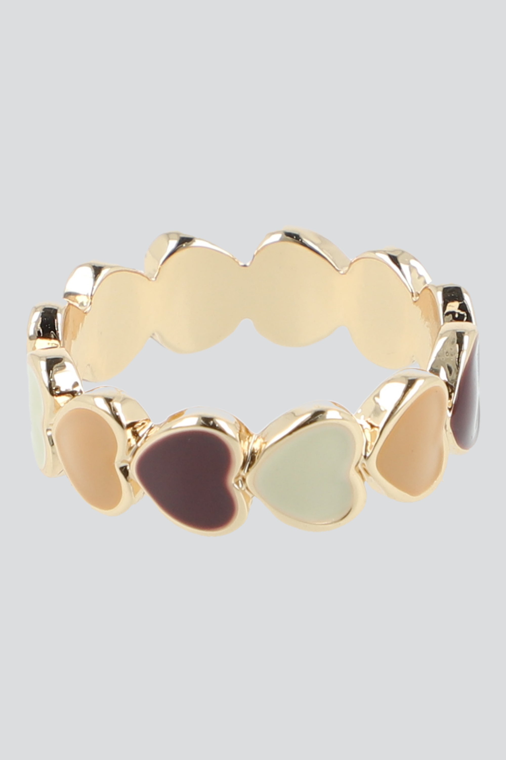 Anillo Corazones Multicolor CAFE