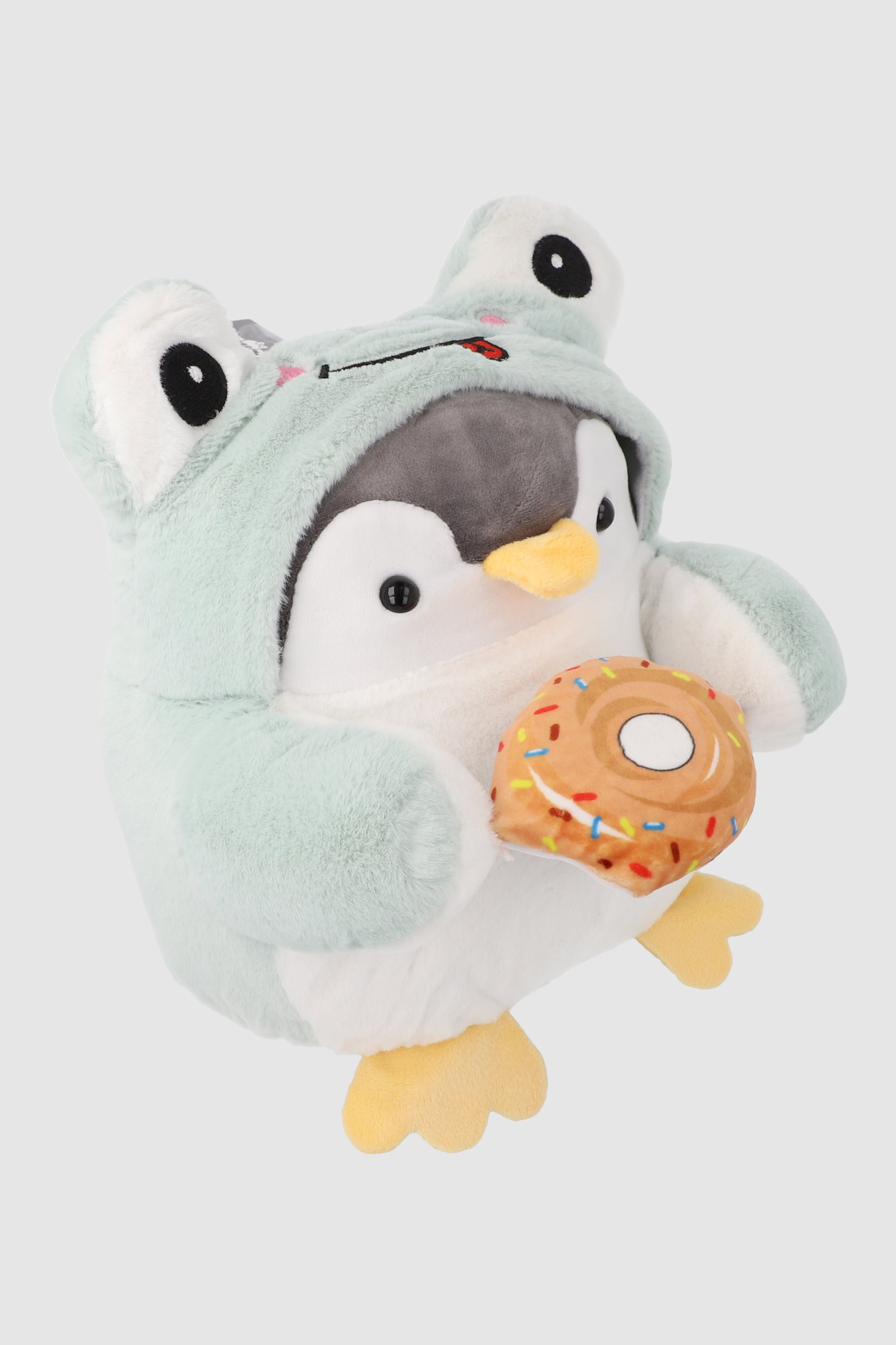 Peluche Pingüino Disfrazado VERDE