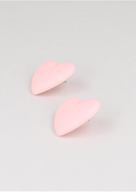 Aretes Stud Corazón ROSA