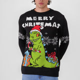 Suéter navideño unisex Reptar