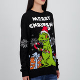 Suéter navideño unisex Reptar