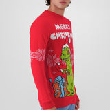 Suéter navideño unisex Reptar