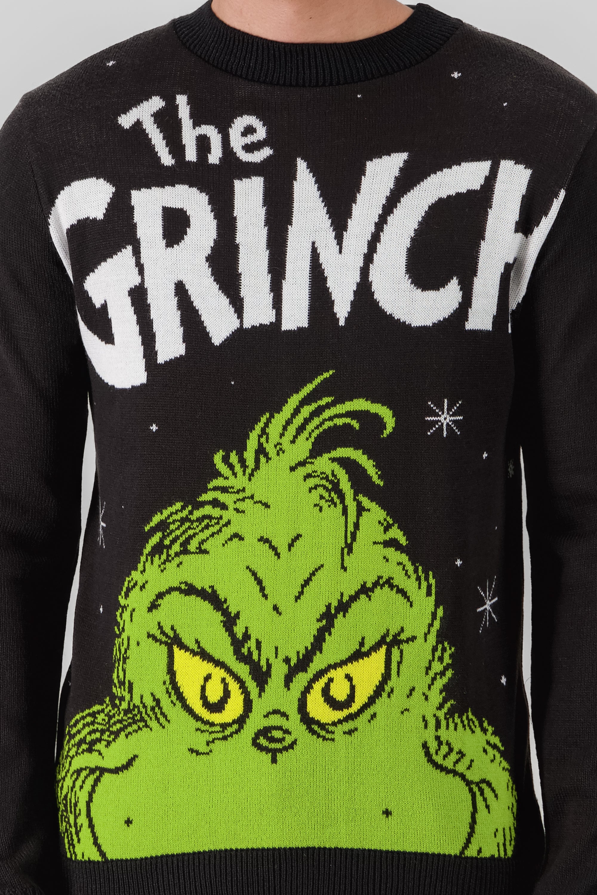 Suéter navideño The Grinch NEGRO