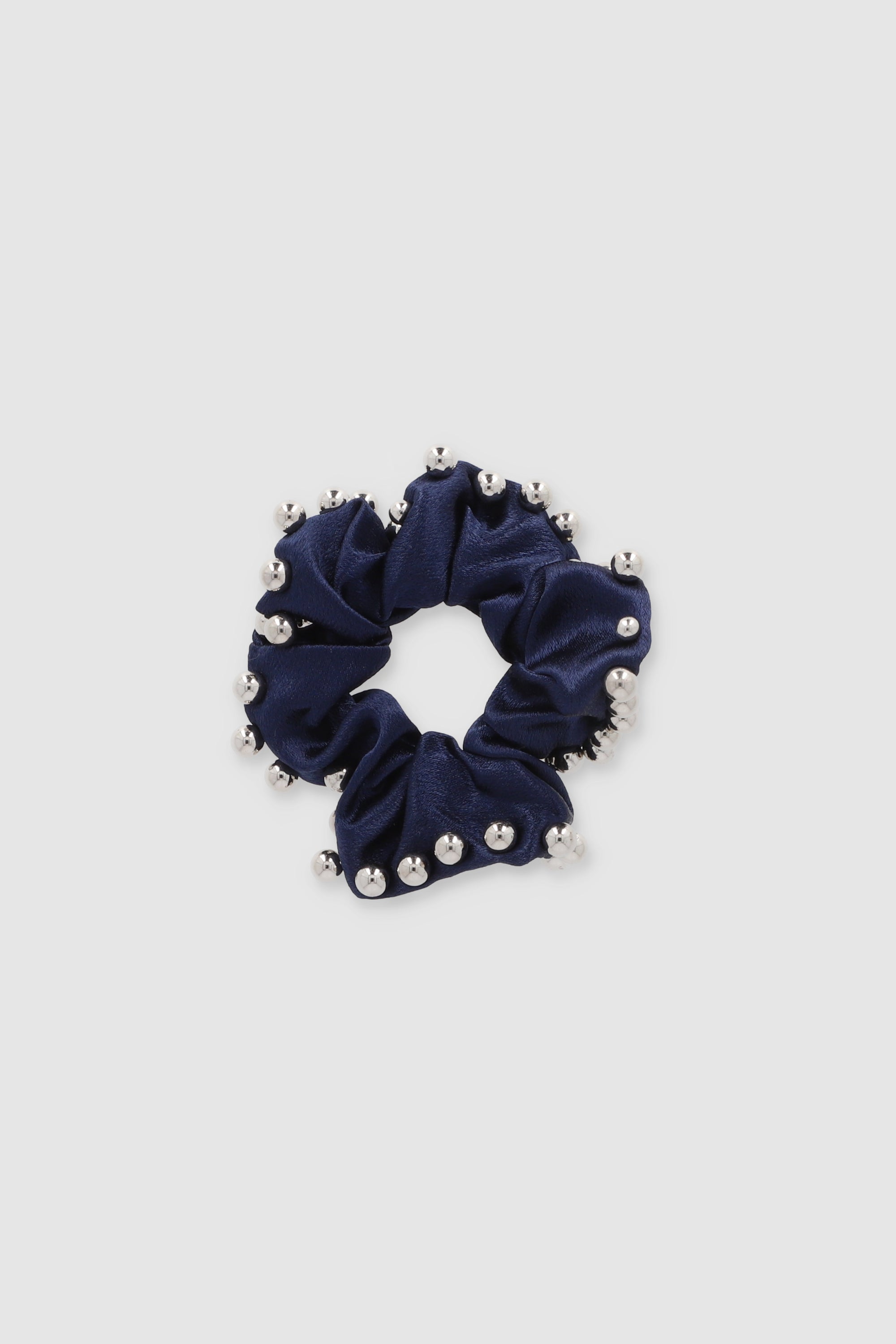 Scrunchie Bolas Metalicas MARINO