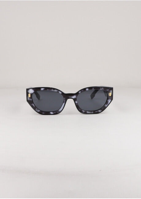 Lentes cat eye carey NEGRO