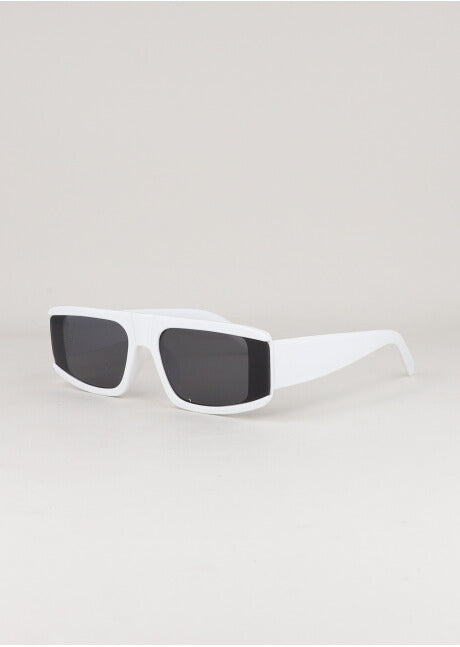 Lentes Wide Armazon Grueso BLANCO