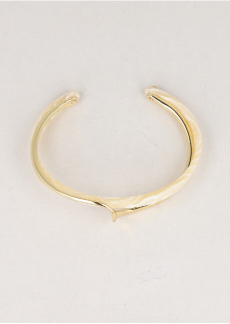 Cuff 2 Lineas Curva ORO